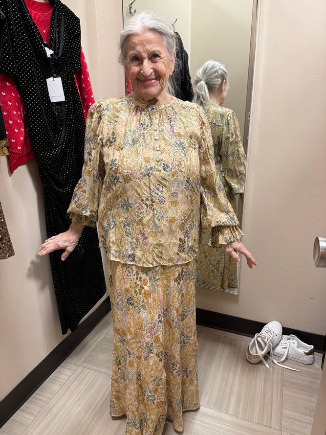 Jeannette Castellano's Admin Awards Dress